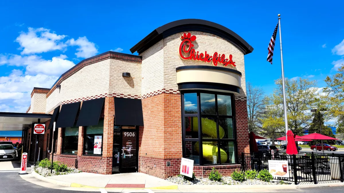 Chick-fil-A Franchise Restaurant Exterior