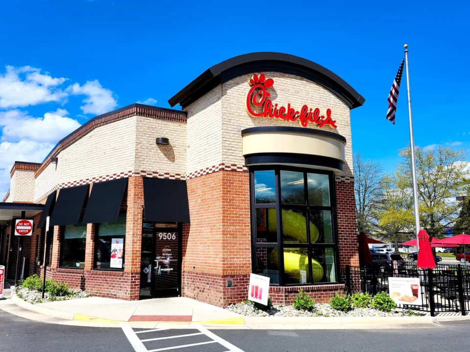 Chick-fil-A Franchise Restaurant Exterior